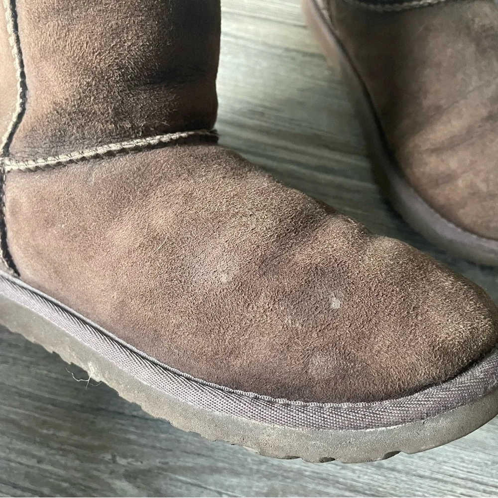 Ugg Kids Classic Short Chocolate Brown Boots 4